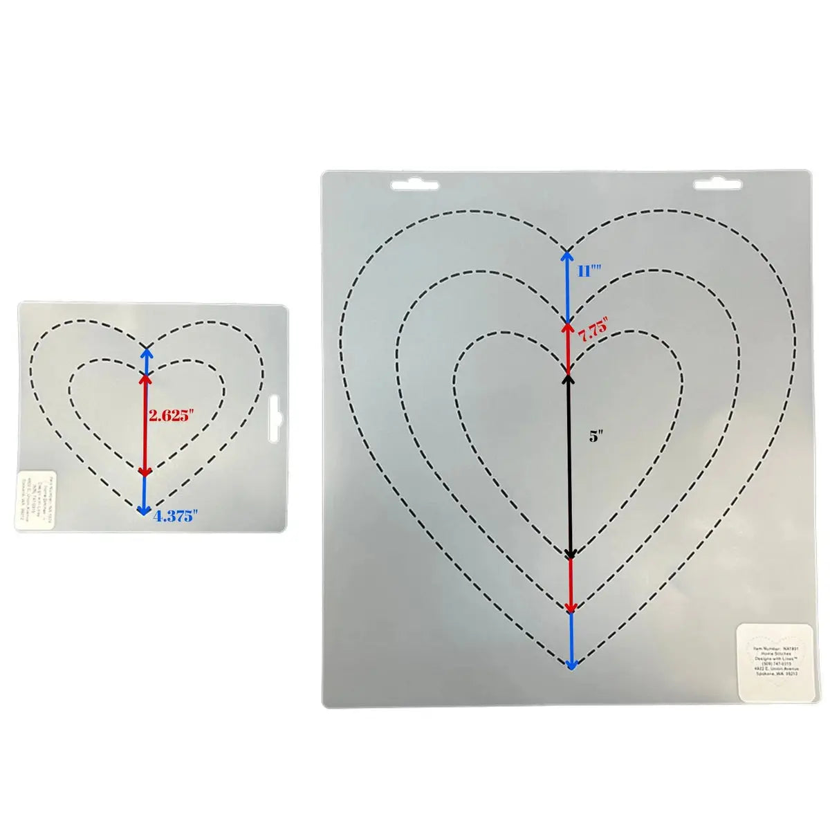 Heart Book and Stencil Kit Linda's Electric Quilters